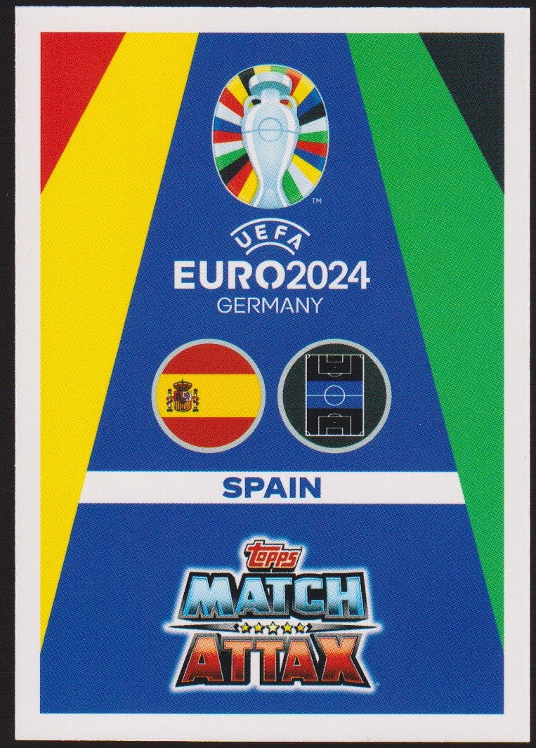 Topps Match Attax 2023-24 Pedri Spanien Parallel Rare – Bild 2