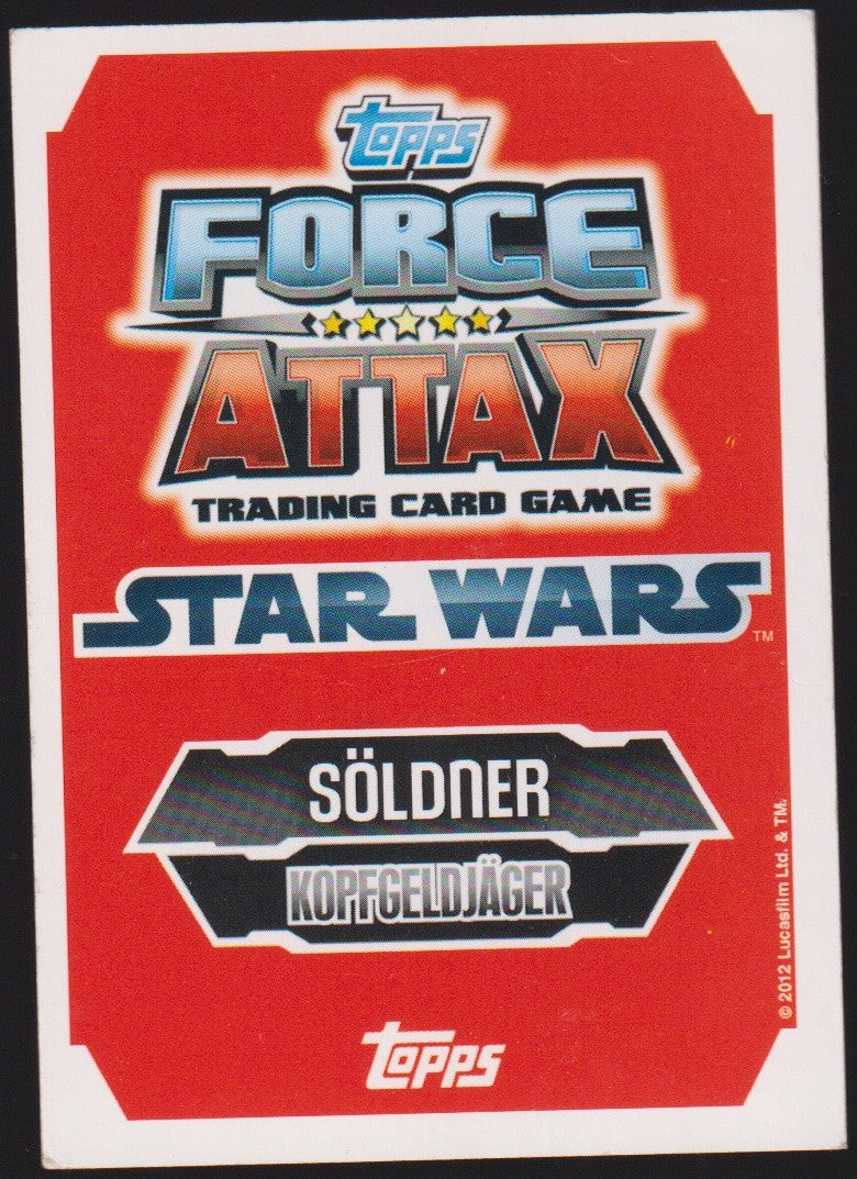 Topps Star Wars 2012 Dengar Kopfgeldjäger Unterwelt TCG Rare #239 – Bild 2
