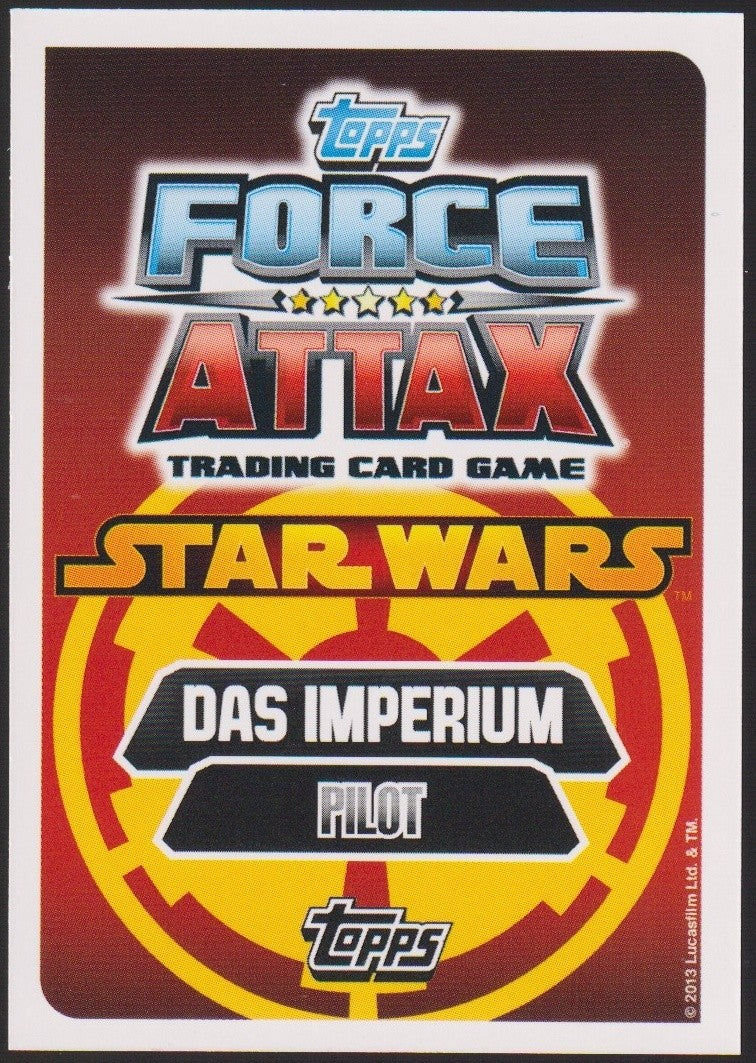 Topps Star Wars 2013 TIE-FIGHTER PILOT IMPERIUM (Film Version) TCG Rare #53 – Bild 2