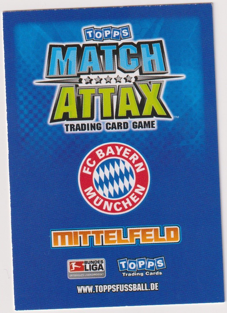 Topps Match Attax Franck Ribéry FC Bayern München Bundesliga Parallel Rare 58 – Bild 2