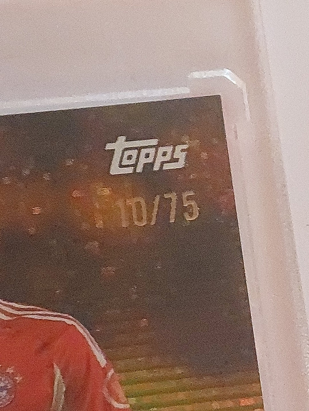 Topps Bayern Team Set 2025-26 Dayot Upamecano Parallel 10/75 Refractor Ultra Hit – Bild 2