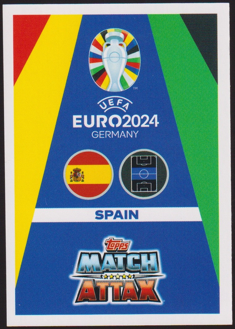 Topps Match Attax 2023-24 Pedri Spanien Parallel Rare – Bild 2
