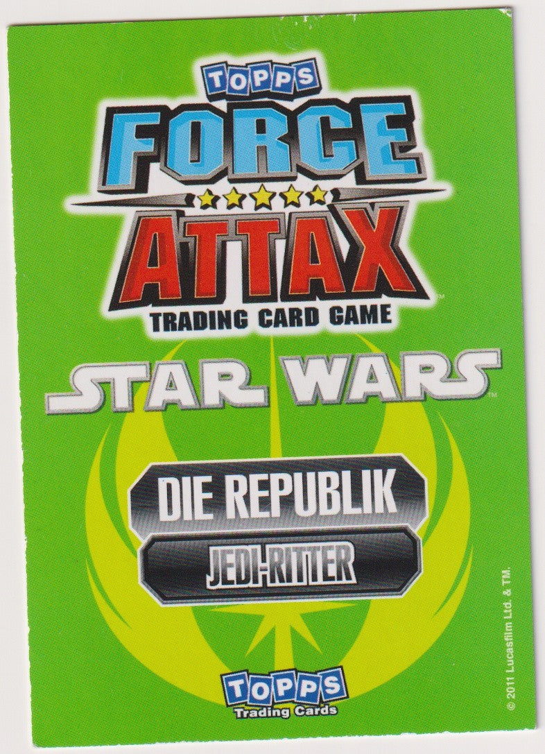 Topps Star Wars 2011 Tera Sinube Jedi-Ritter Republik TCG Rare – Bild 2