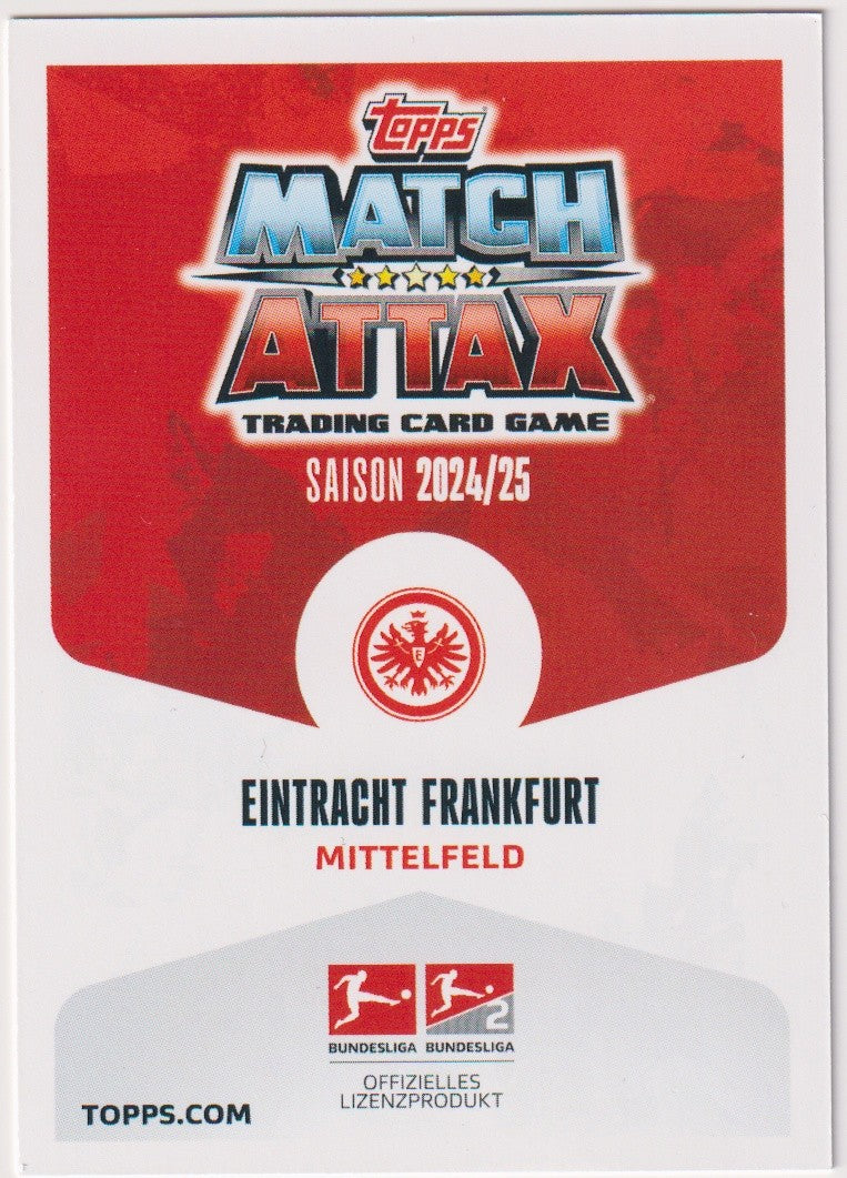 Topps Match Attax Trading Card Game 2024-25 Mario Götze Eintracht Frankfurt – Bild 2