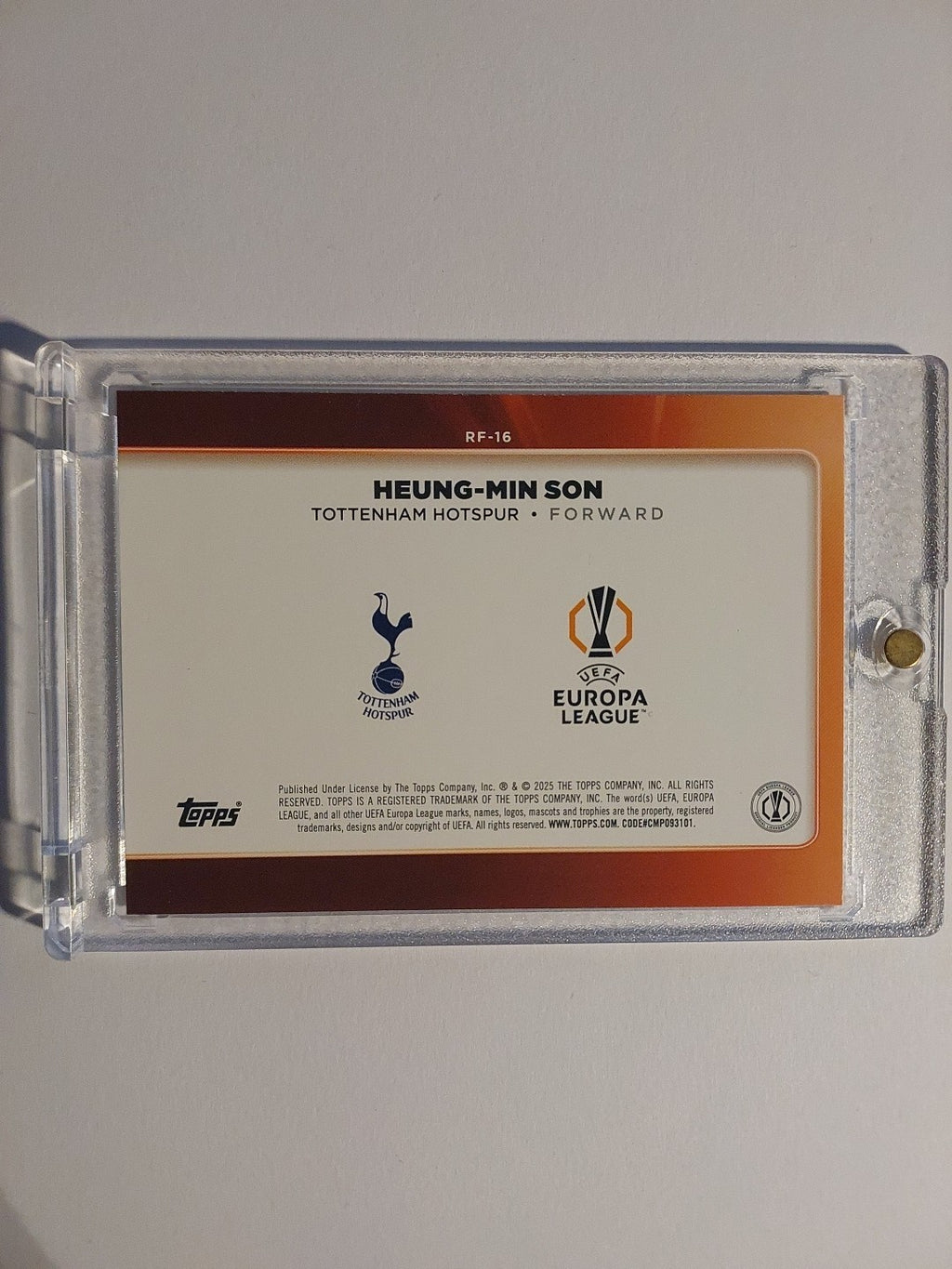 Topps UCC Flagship 2024-25 Heung Min Son Tottenham Parallel Insert Ultra Rare – Bild 2