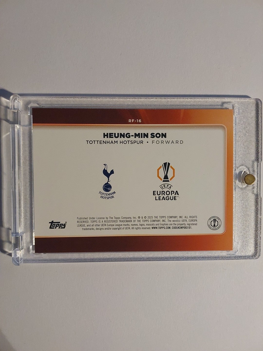 Topps UCC Flagship 2024-25 Heung Min Son Tottenham Parallel Insert Ultra Rare – Bild 2