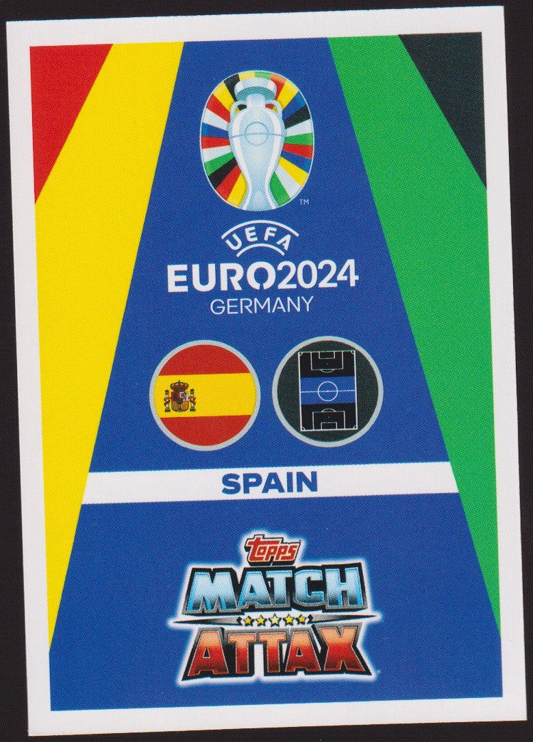 Topps Match Attax 2023-24 Pedri Spanien Parallel Rare – Bild 2