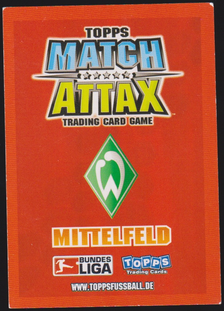 Topps Match Attax Mesut Özil Werder Bremen Parallel Rare – Bild 2