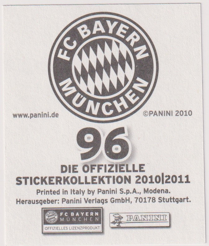 Panini Bundesliga 2010-11 Bastian Schweinsteiger Bayern München Vintage Parallel – Bild 2