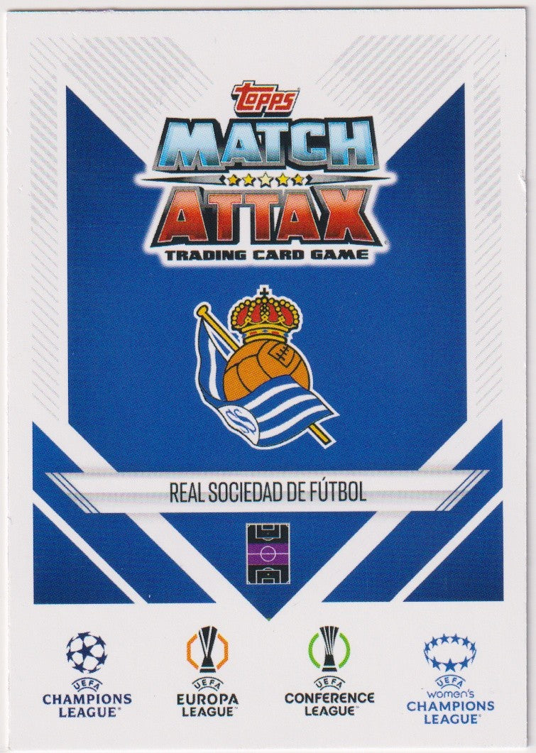 Topps Match Attax Trading Card Game Mikel Oyarzabal Real Sociedad de Fútbol – Bild 2