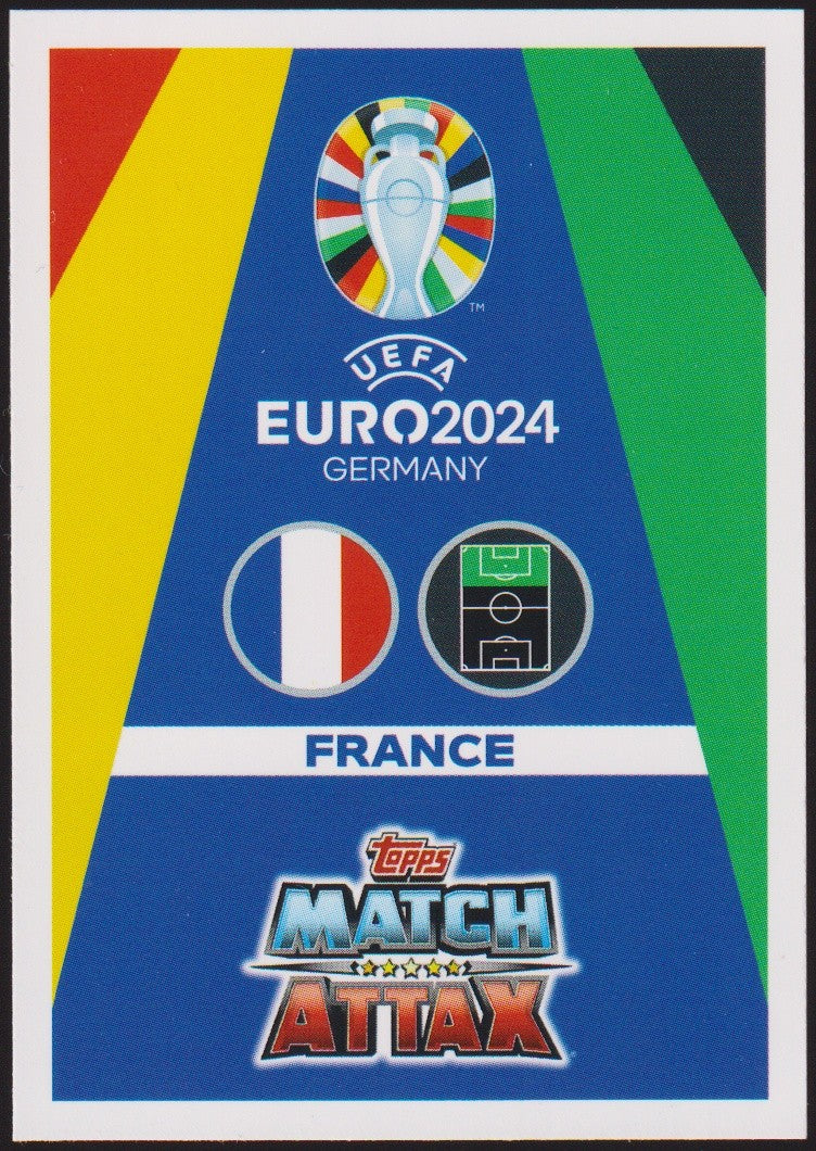 Topps Match Attax 2023-24 Ousmane Dembélé France Parallel Rare – Bild 2