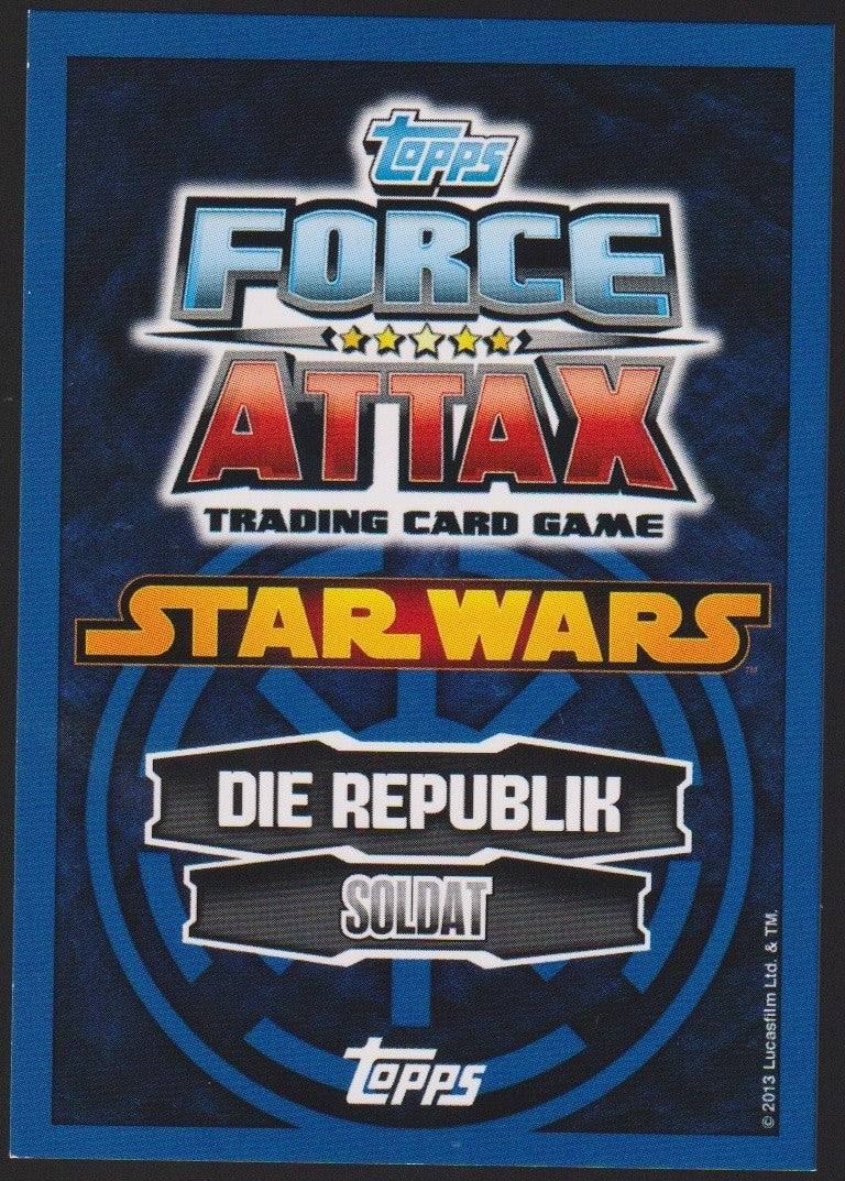Topps Star Wars 2013 Ehrengardist REPUBLIK Leibwächter des Kanzlers TCG Rare #44 – Bild 2