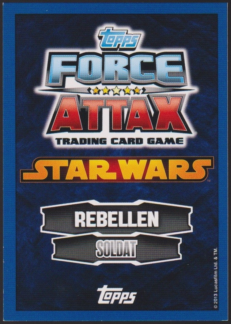 Topps Star Wars 2013 General Tandin Rebellen TCG Rare #96 – Bild 2