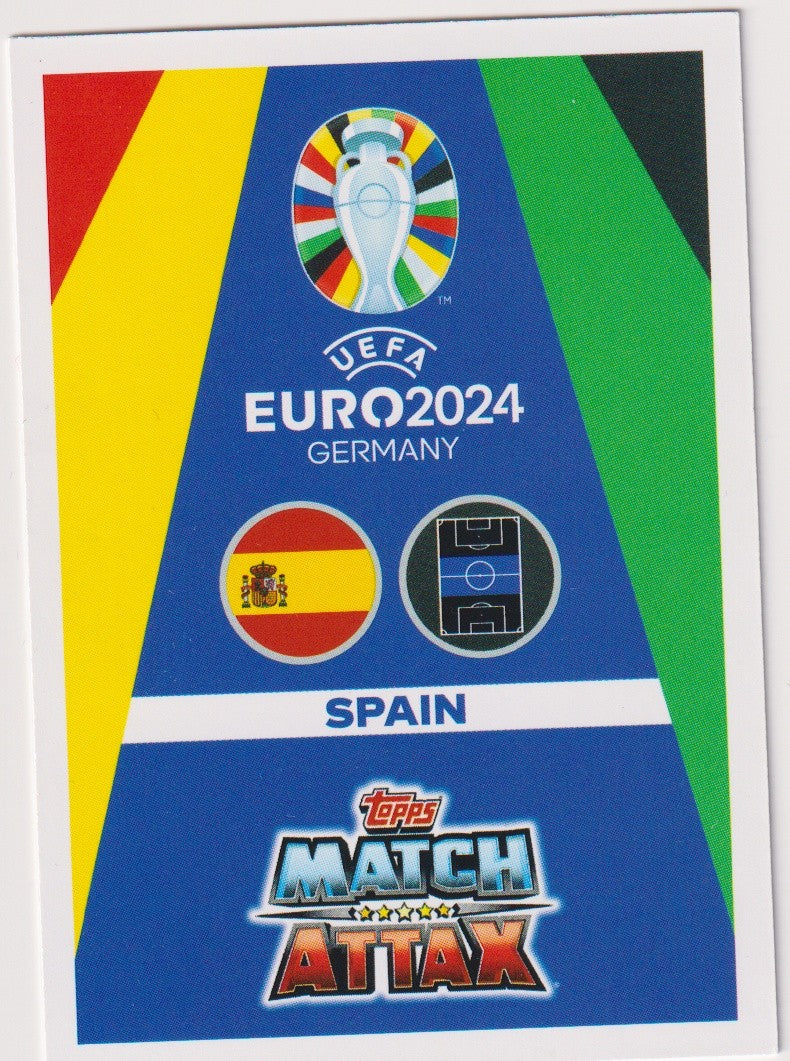 Topps Match Attax 2023-24 Pedri Spanien Parallel Rare 26 – Bild 2
