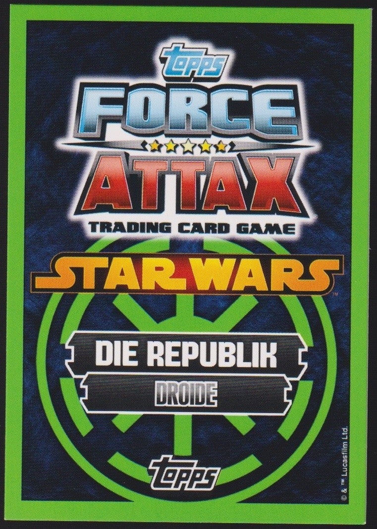 Topps Star Wars 2011 C-3PO Republik Droide TCG Rare #57 – Bild 2