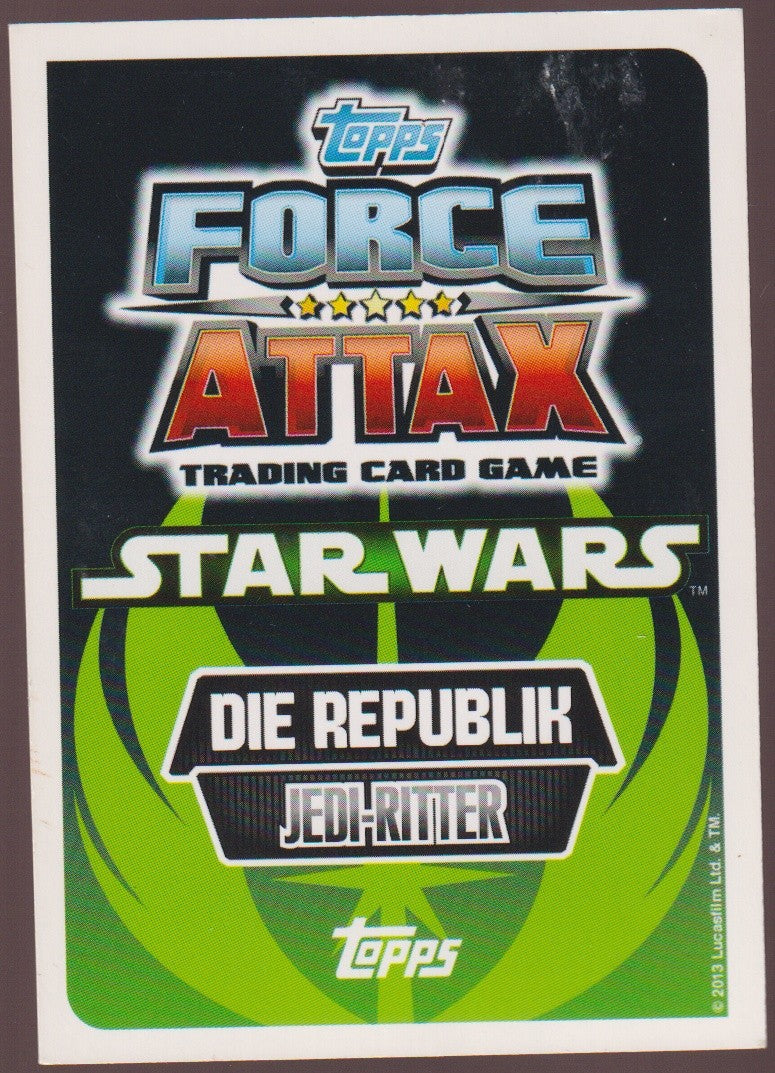 Topps Star Wars 2013 Yoda REPUBLIK Jedi-Ritter TCG Rare Nr. 196 – Bild 2