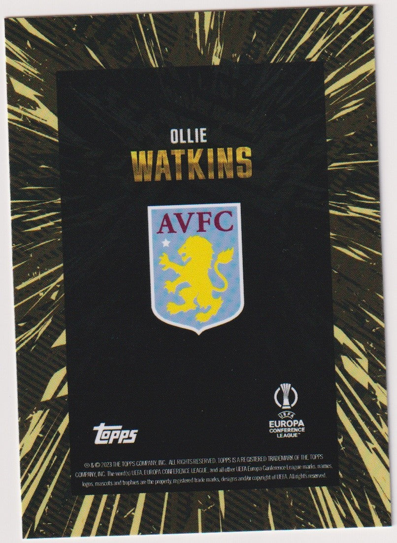 Topps X WHIP Ollie Watkins Aston Villa FC (AVFC) Parallel Rare – Bild 2