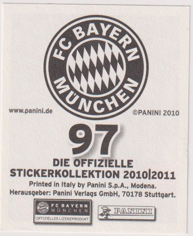 Panini Bundesliga 2010-11 Bastian Schweinsteiger Bayern München Vintage Parallel – Bild 2