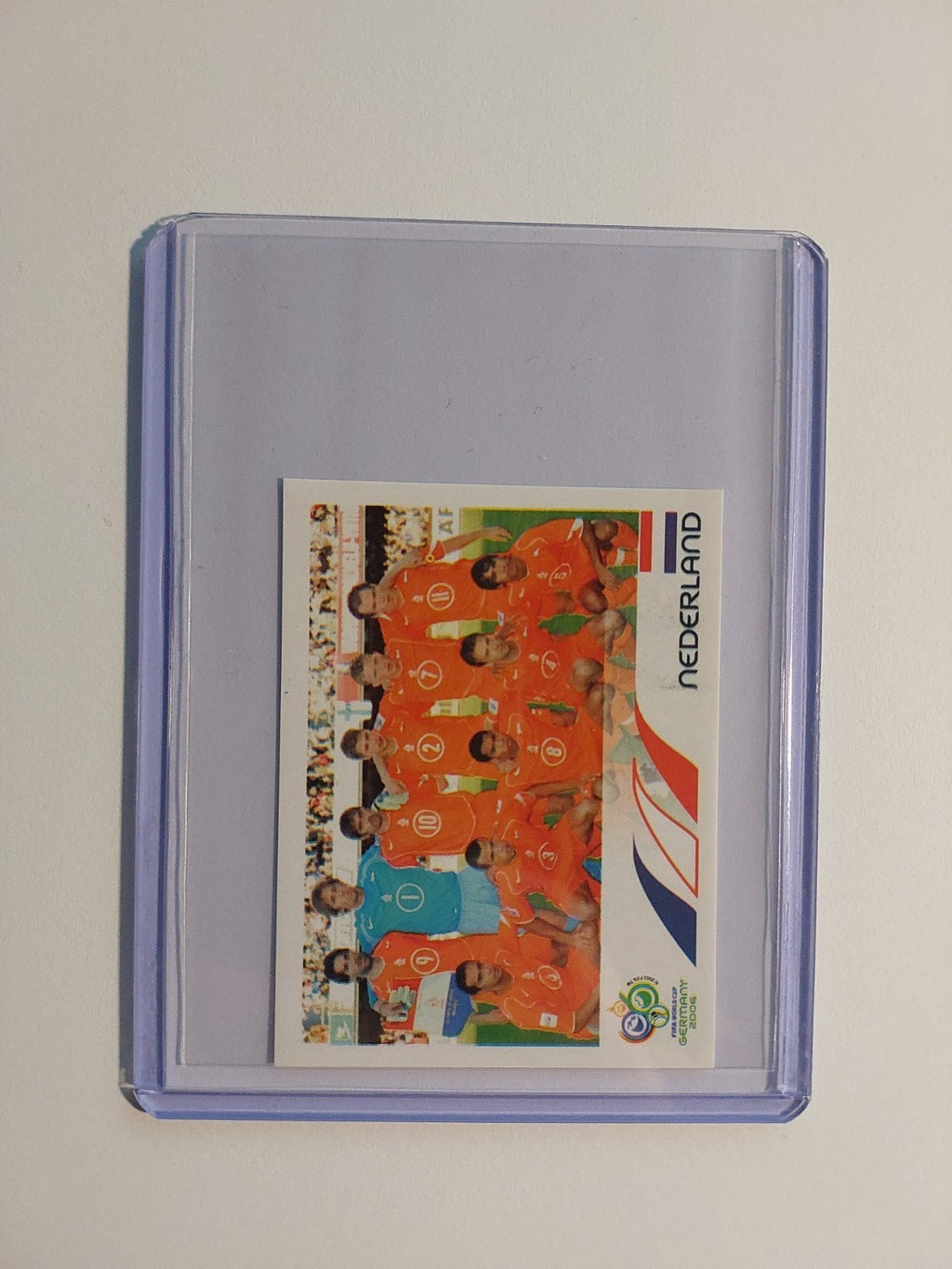 Panini WM 2006 Niederlande Robben, Van der Sar, Van Bommel, Van Persie Parallel – Bild 2