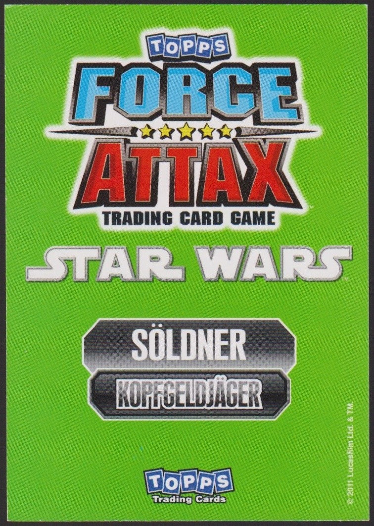 Topps Star Wars 2011 Sugi Söldner Kopfgeldjäger TCG Rare #127 – Bild 2