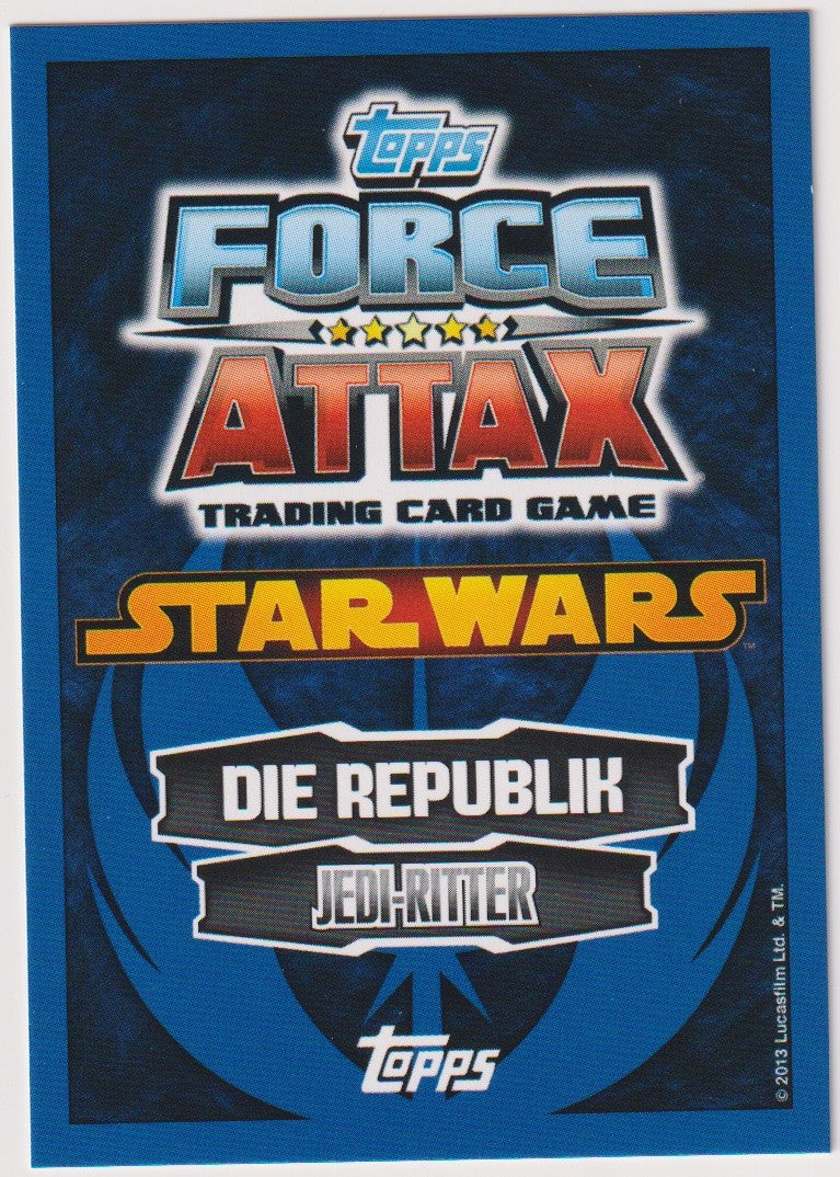Topps Star 2013 Jedi-Tempel-Wächter Jedi-Orden Die Republik Jedi-Ritter TCG Rare – Bild 2