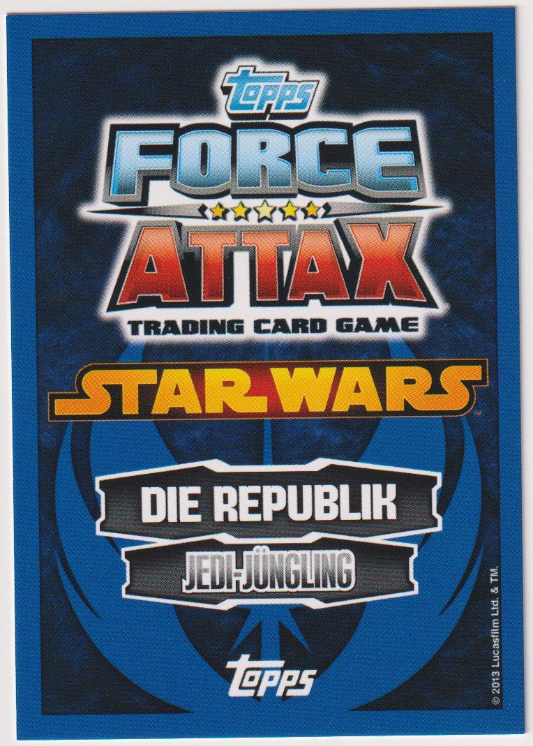 Topps Star Wars 2013 Gungi Wookiee Republik Jedi-Küngling TCG Rare – Bild 2