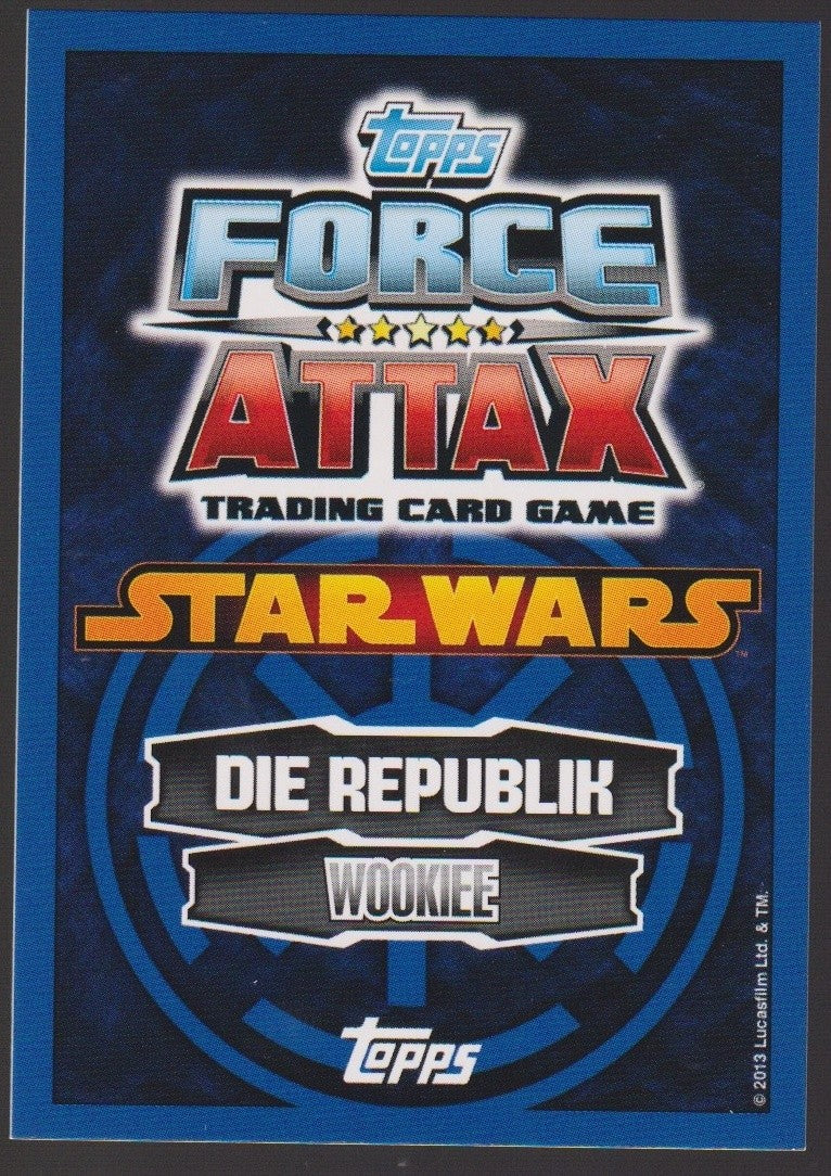 Topps Star Wars 2013 Chewbacca Republik Wookiee TCG Rare #63 – Bild 2
