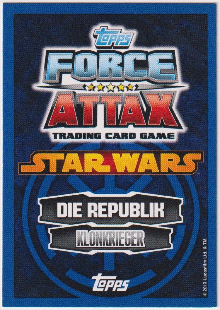 Topps Star Wars 2013 Klonsoldat Fives REPUBLIK TCG Rare #52 – Bild 2