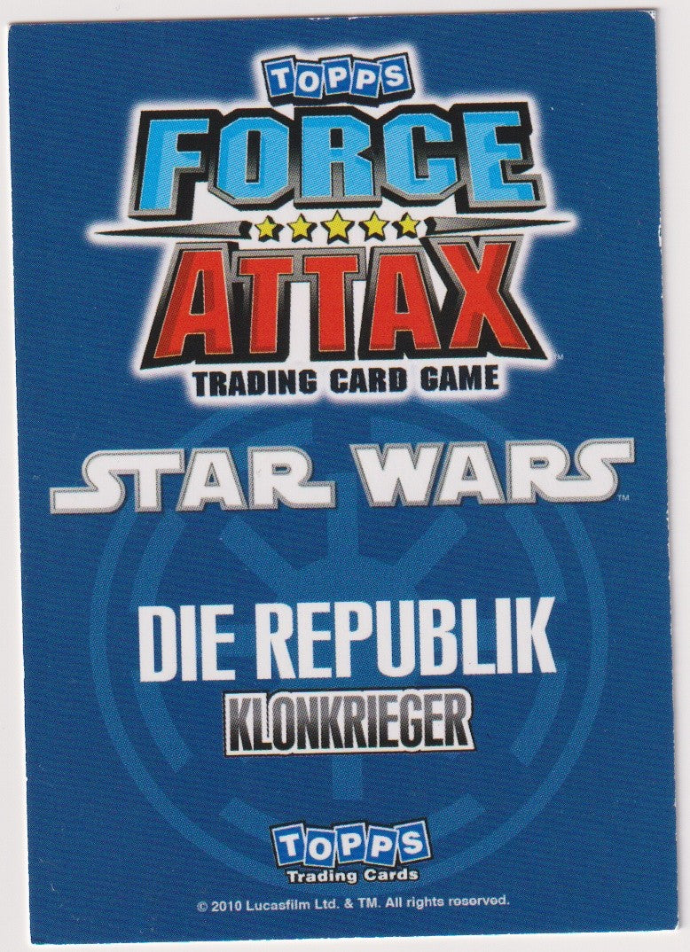 Topps Star Wars 2010 Commander Gree Republik Klonkrieger TCG Rare – Bild 2