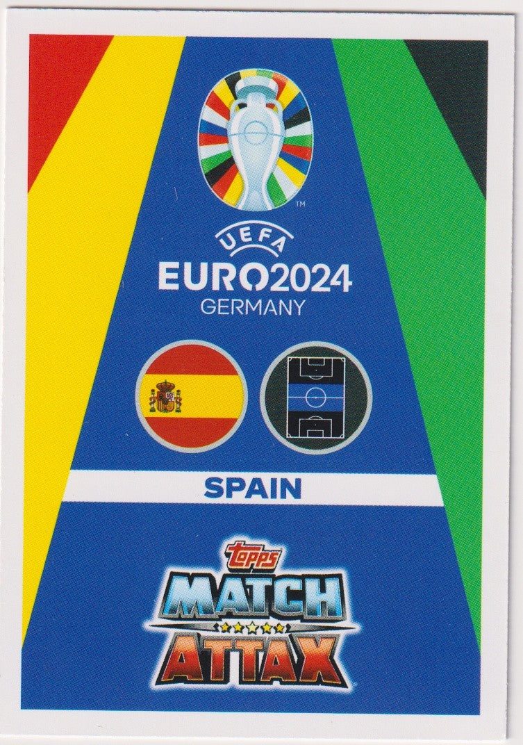 Topps Match Attax 2023-24 Pedri Spanien Parallel Rare 26 – Bild 2