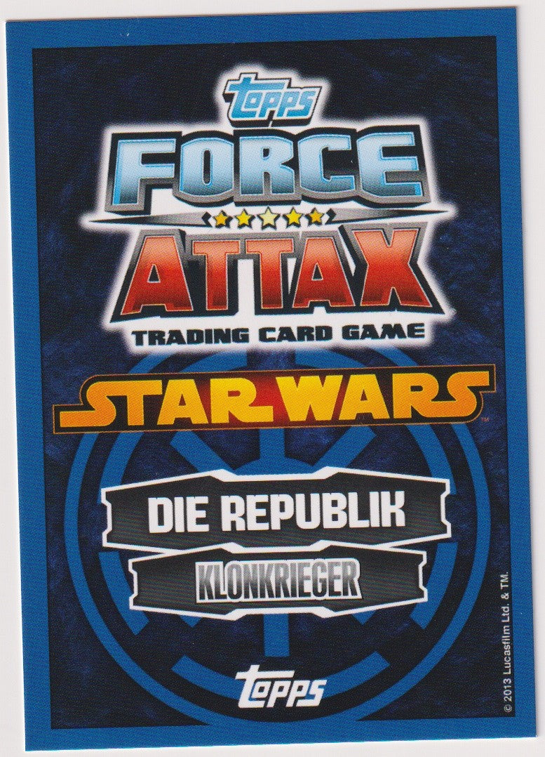 Topps Star Wars 2013 Klonsoldat Phase 2 Republik TCG Rare #42 – Bild 2