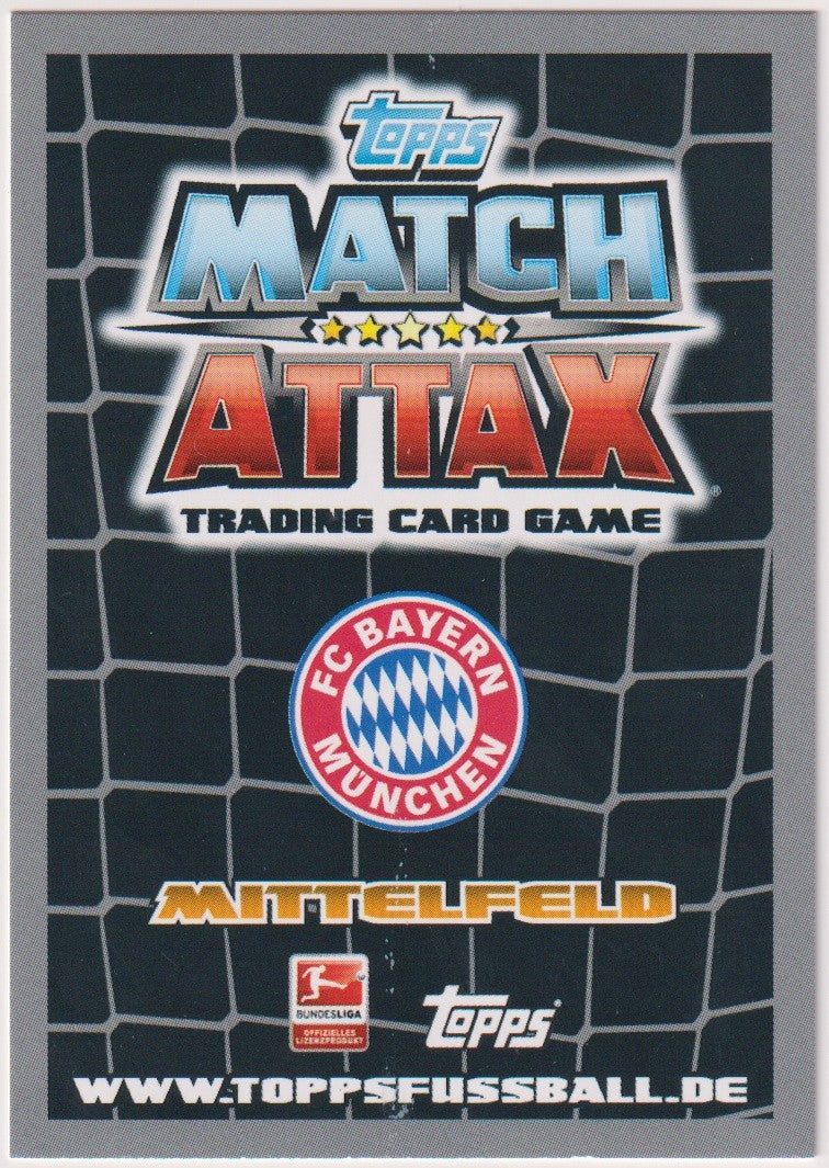 Topps Match Attax Arjen Robben FC Bayern München BUNDES-LIGA Parallel Rare 49 – Bild 2