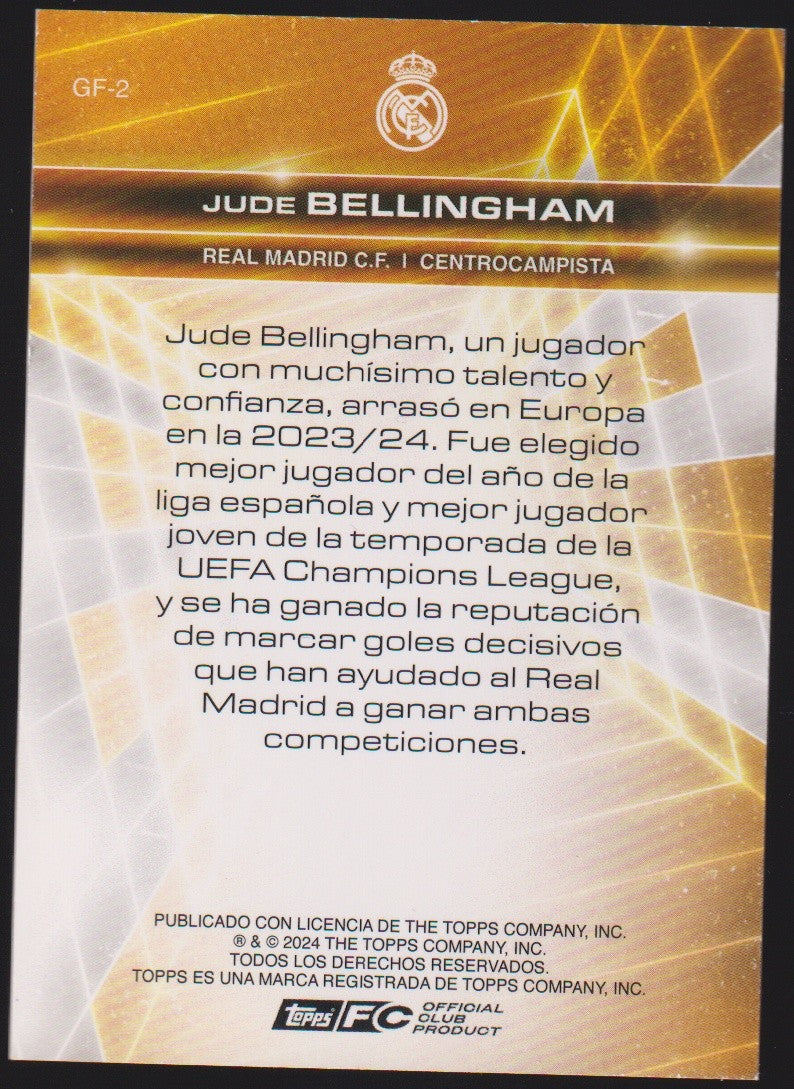 Topps Standard 2023-24 Jude Bellingham Real Madrid C.F. Parallel Rare – Bild 2