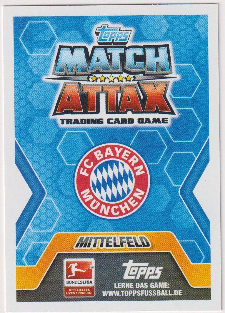Topps Match Attax Arjen Robben FC Bayern München Parallel Rare – Bild 2