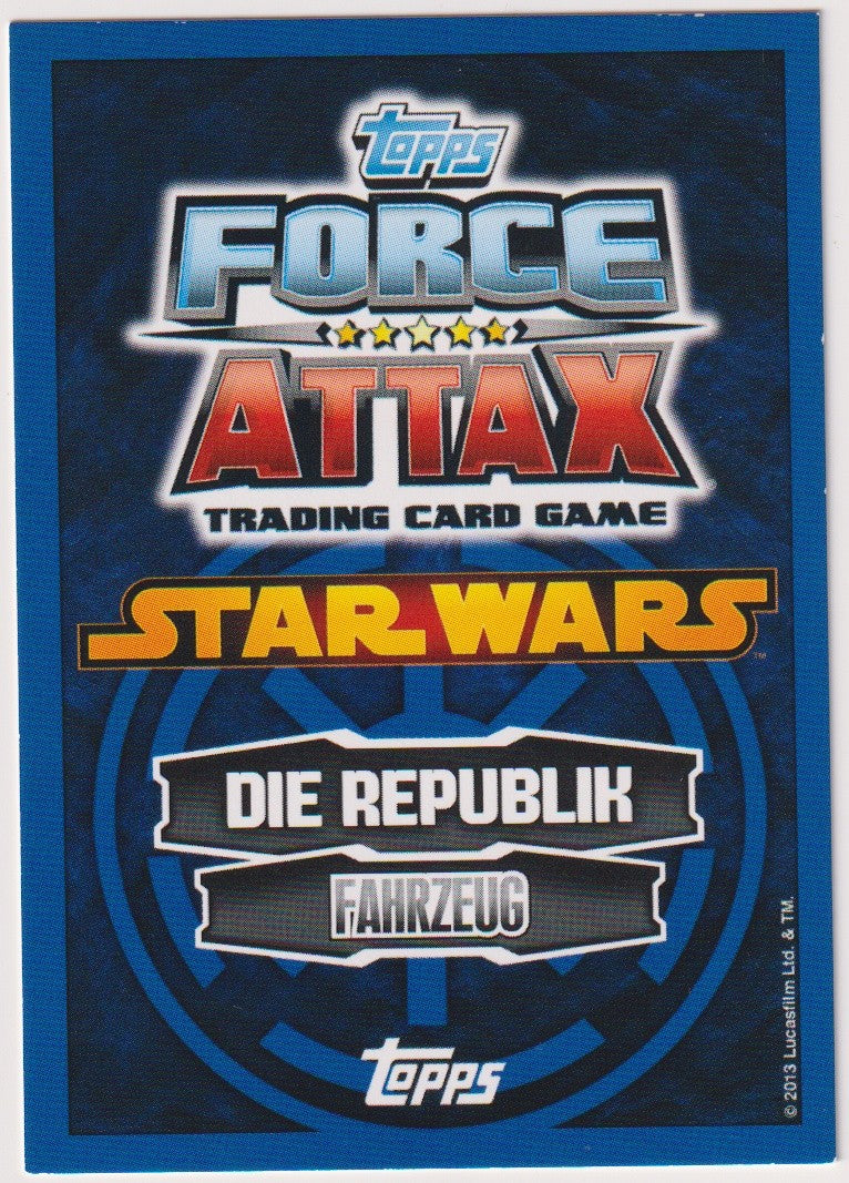 Topps Star Wars 2013 Republikanischer Schlepper Republik TCG Rare #64 – Bild 2