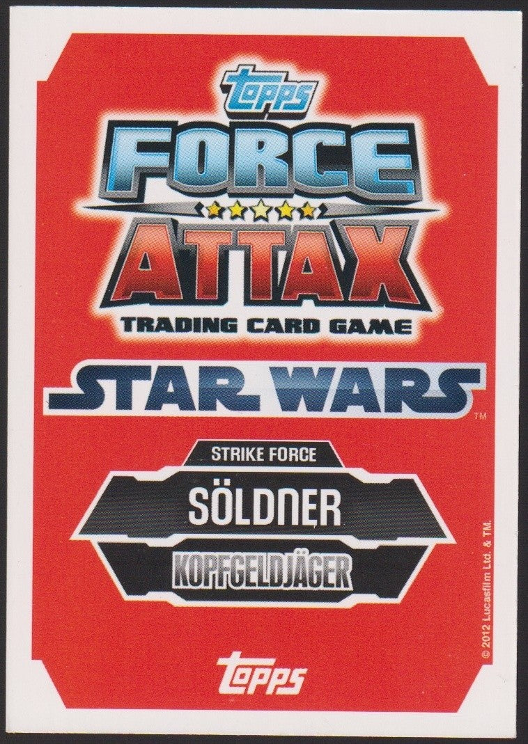 Topps Star Wars 2012 Latts Razzi Kopfgeldjäger Söldner Full Art TCG Rare #185 – Bild 2