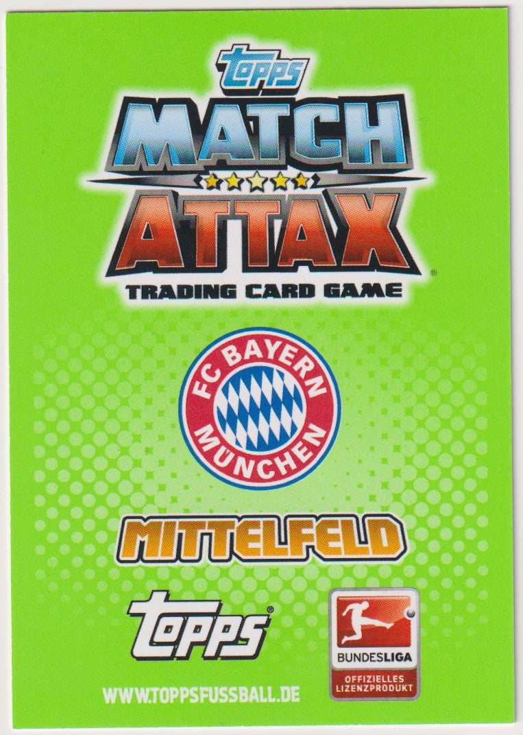 Topps Match Attax Arjen Robben FC Bayern München Bundesliga Parallel Rare – Bild 2
