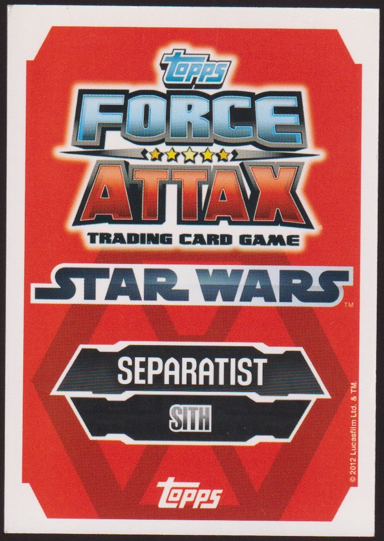 Topps Star Wars 2012 Savage Opress Sith Separatisten TCG Rare #204 – Bild 2