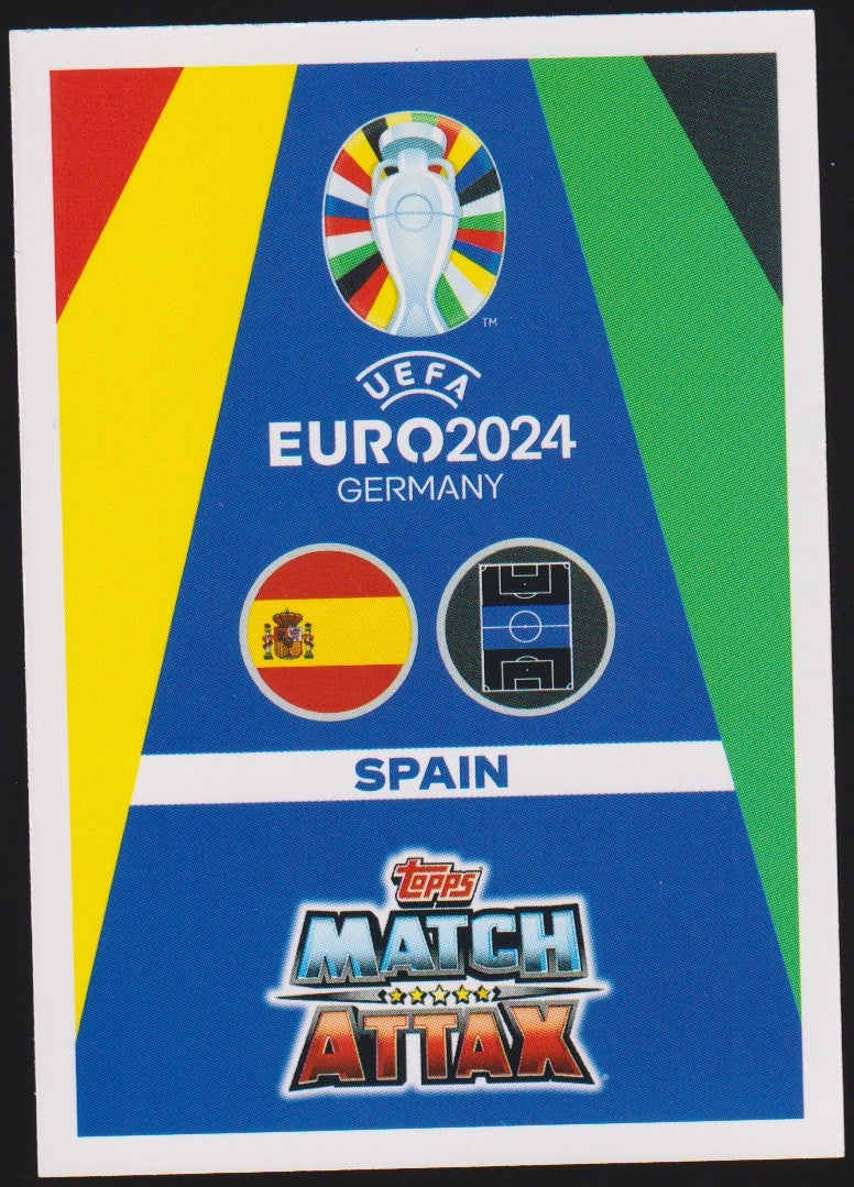 Topps Match Attax 2023-24 Pedri Spanien Parallel Rare – Bild 2