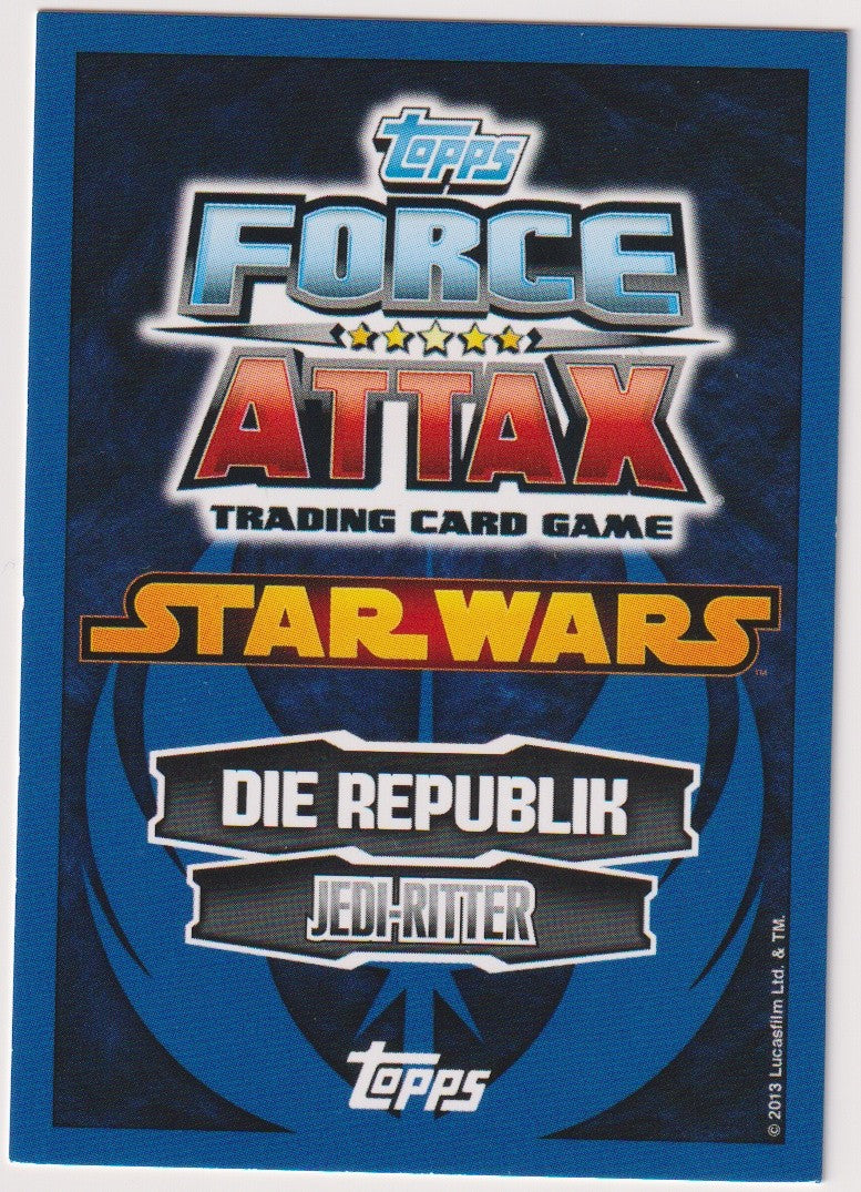 Topps Star Wars 2013 Tera Sinube Republik Jedi TCG Rare #66 – Bild 2
