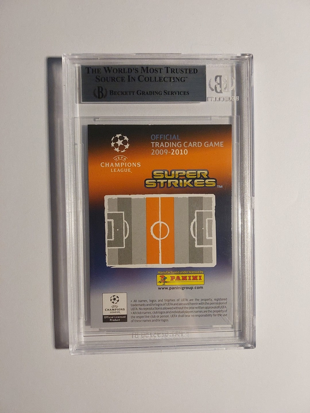 Panini Champions League 2009-10 Kaka Real Madrid Parallel Vintage BGS 8.5 PSA – Bild 2