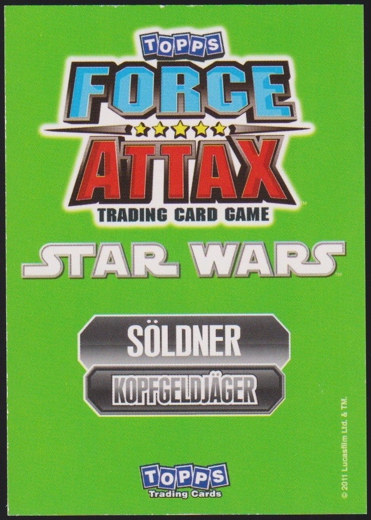 Topps Star Wars 2011 Rumi Paramita Söldner Kopfgeleidjäger TCG Rare #133 – Bild 2