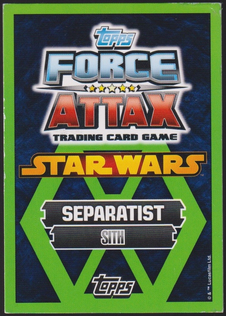 Topps Star Wars 2004 Count Dooku Sith Separatisten TCG Rare #23 – Bild 2