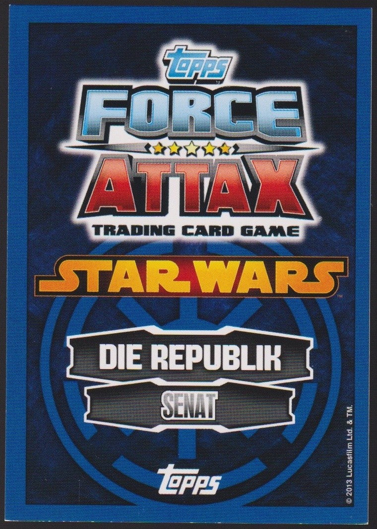Topps Star Wars 2013 Padme Amidala Republik TCG Rare #80 – Bild 2