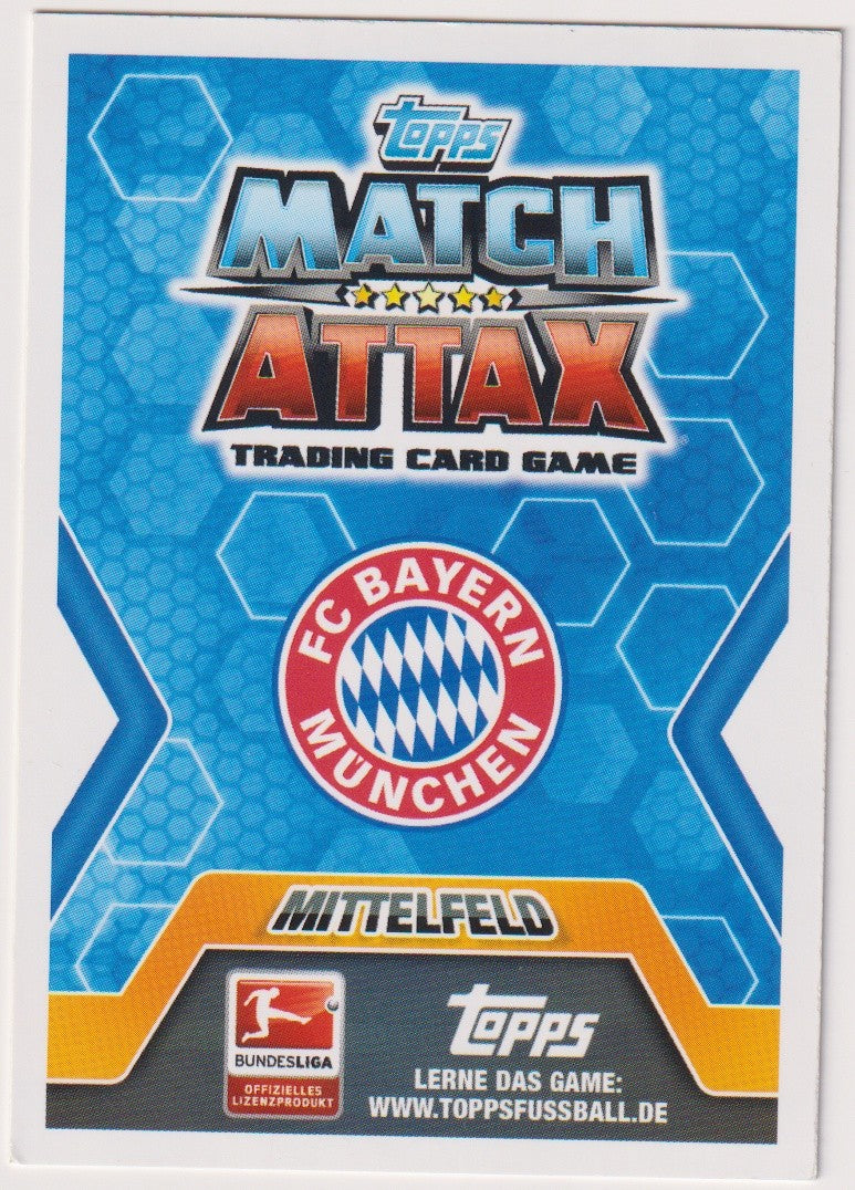 Topps Match Attax Arjen Robben FC Bayern München Bundesliga Parallel Rare 41 – Bild 2