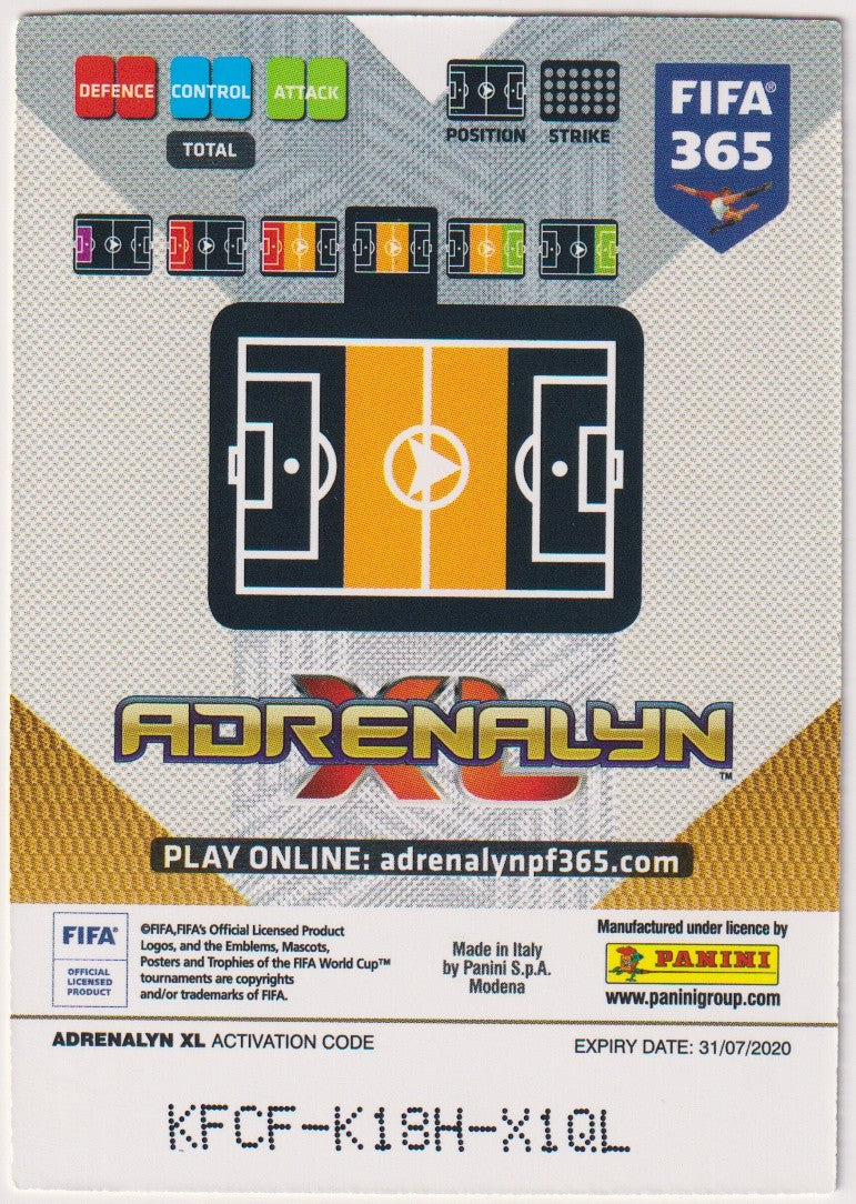 Panini Adrenalyn XL Aaron Ramsey Juventus FIFA 365 Parallel Rare 218 – Bild 2