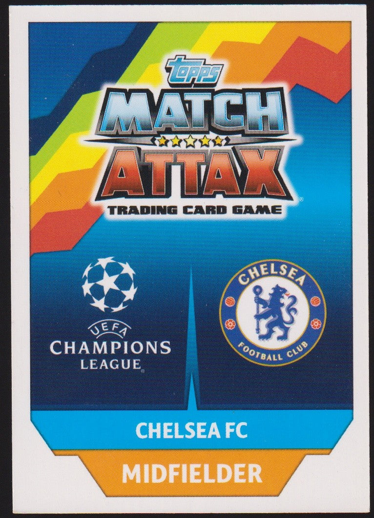 Topps Match Attax Eden Hazard Chelsea FC UEFA Champions League Parallel Rare – Bild 2