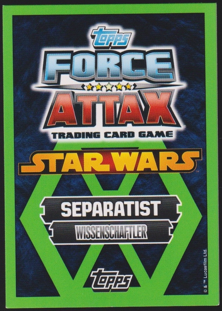 Topps Star Wars 2012 Nala SE Separatist / Republik Kamonianer TCG Rare #70 – Bild 2