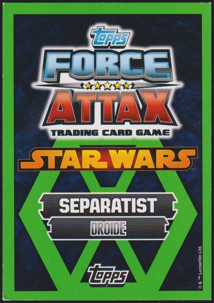 Topps Star Wars 2004 DROIDENKANONENBOOT Separatisten TCG Rare #55 – Bild 2