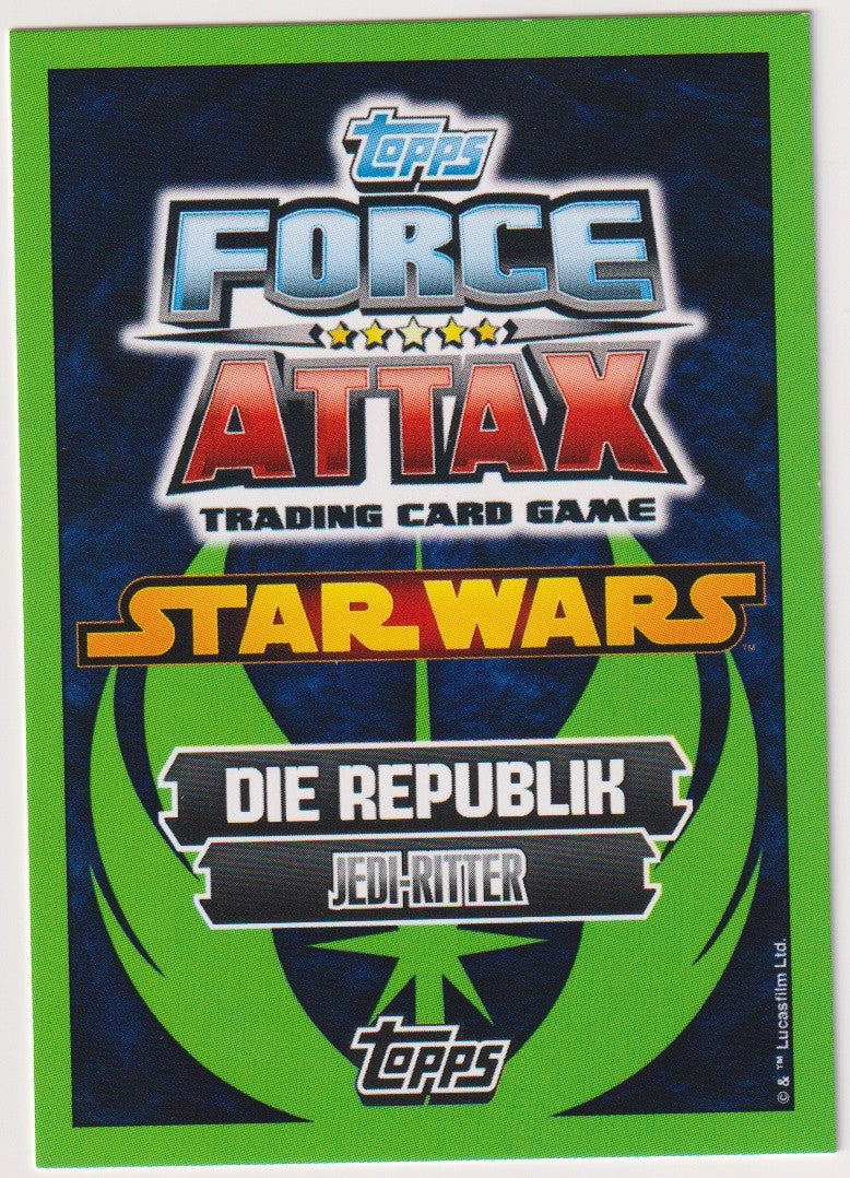 Topps Star Wars 2015 Yoda Republik Jedi-Ritter TCG Rare – Bild 2